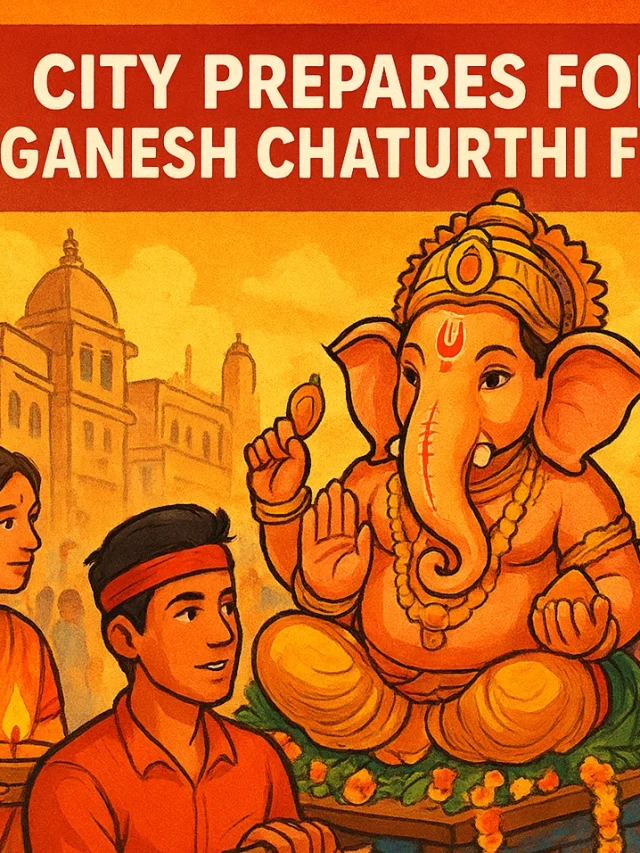 City Prepares for Ganesh Chaturthi Festivities